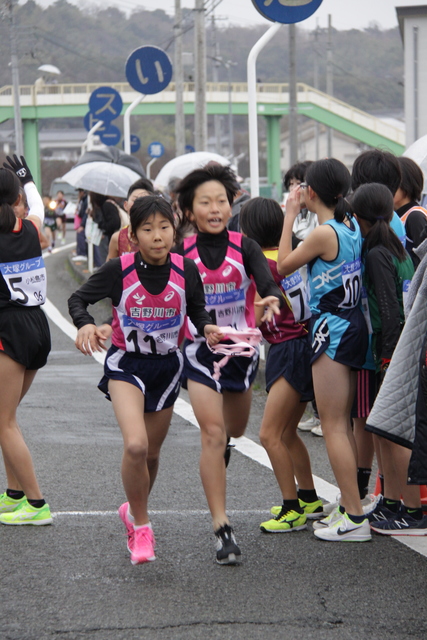 五味瑞貴選手から庄村花菜選手へ