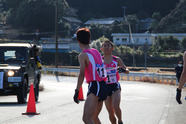 実力発揮、一気に山を駆け抜け！（赤松中央橋東）