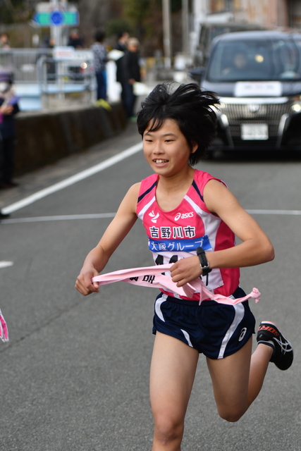 中学生女子トップクラスの走りを披露