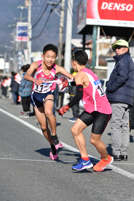 中学生エース、区間賞に迫る走りを披露