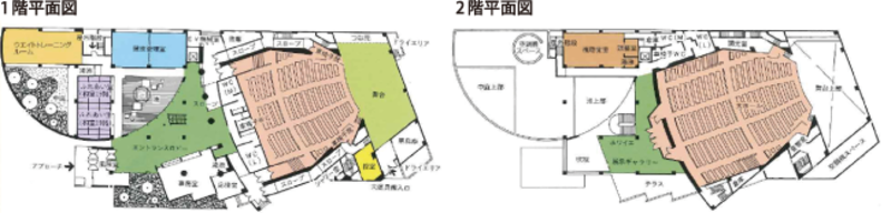 アメニティセンター平面図