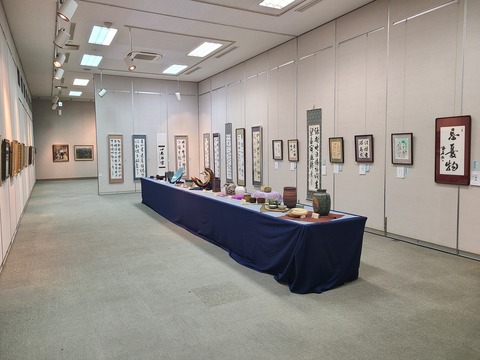 総合美術展2期陶芸・書道